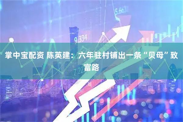 掌中宝配资 陈英建：六年驻村铺出一条“贝母”致富路
