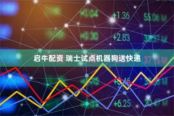 启牛配资 瑞士试点机器狗送快递